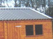 Permadri Profile Sheeting, timber buildings,garages,garden sheds,shed,kennel,potting shed,summerhouse,wendyhouse,wooden shed,forres,elgin,moray,burghead